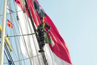 KRI Bima Suci Selesaikan Etape Kedua, Sandar di Belawan Perkuat Diplomasi Maritim