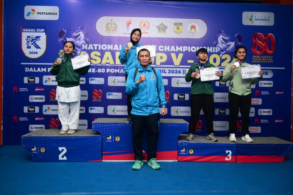 Atlet IAFKC Borong 5 Emas dan Raih Dua Gelar Best of The Best di KASAL Cup V 2026
