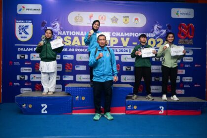 Atlet IAFKC Borong 5 Emas dan Raih Dua Gelar Best of The Best di KASAL Cup V 2026 Atlet IAFKC Borong 5 Emas dan Raih Dua Gelar Best of The Best di KASAL Cup V 2026