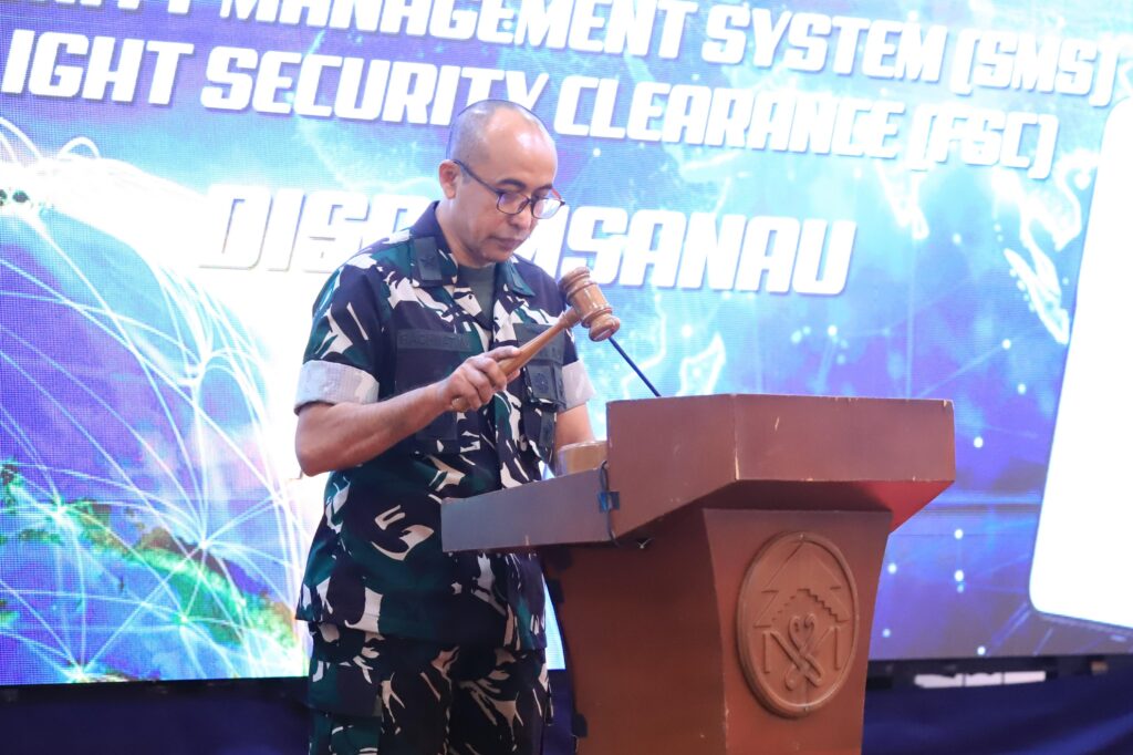 Dispamsanau Resmikan Aplikasi SMS Flight Security Clearance untuk Tingkatkan Layanan Penerbangan