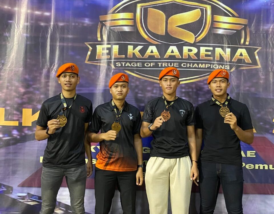 Atlet Korpasgat Borong Tiga Emas di ELKA Arena National Open Taekwondo 2026
