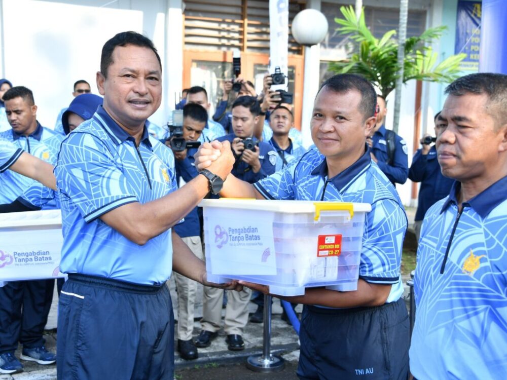 TNI AU Gelar Bazar Murah, Bantu Ringankan Beban Masyarakat