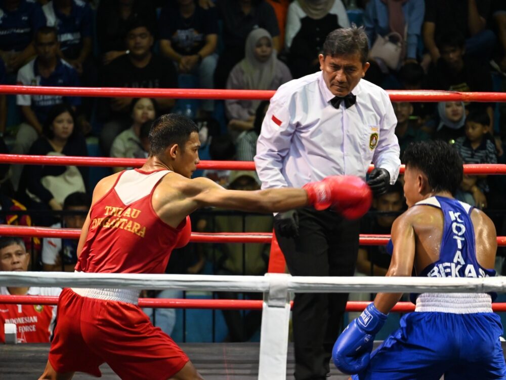 Kejuaraan Tinju Amatir Terbuka Piala Danlanud ASH 2026 Sukses Digelar, Belitung Bergelora dalam Semangat Sportivitas