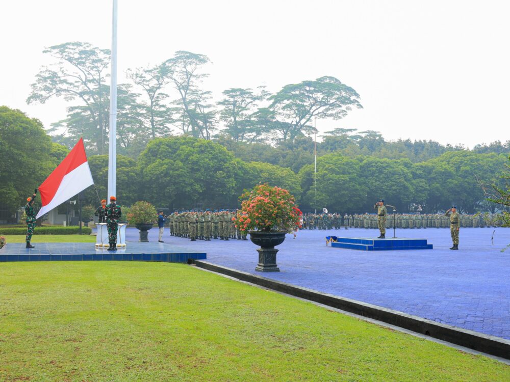 Mabesau Gelar Upacara Peringatan ke-118 Hari Kebangkitan Nasional