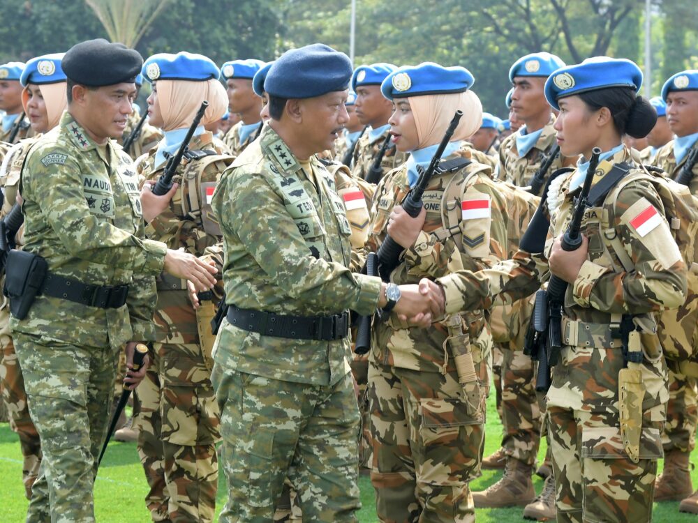 Wakasau Hadiri Upacara Pemberangkatan Satgas TNI Konga UNIFIL TA 2026