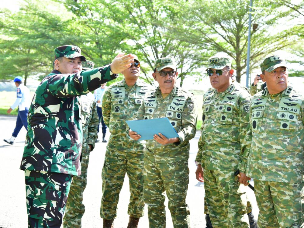 Wakasau Tinjau Kesiapan Fasilitas Latihan Matra Udara TNI AU di BIJB Kertajati