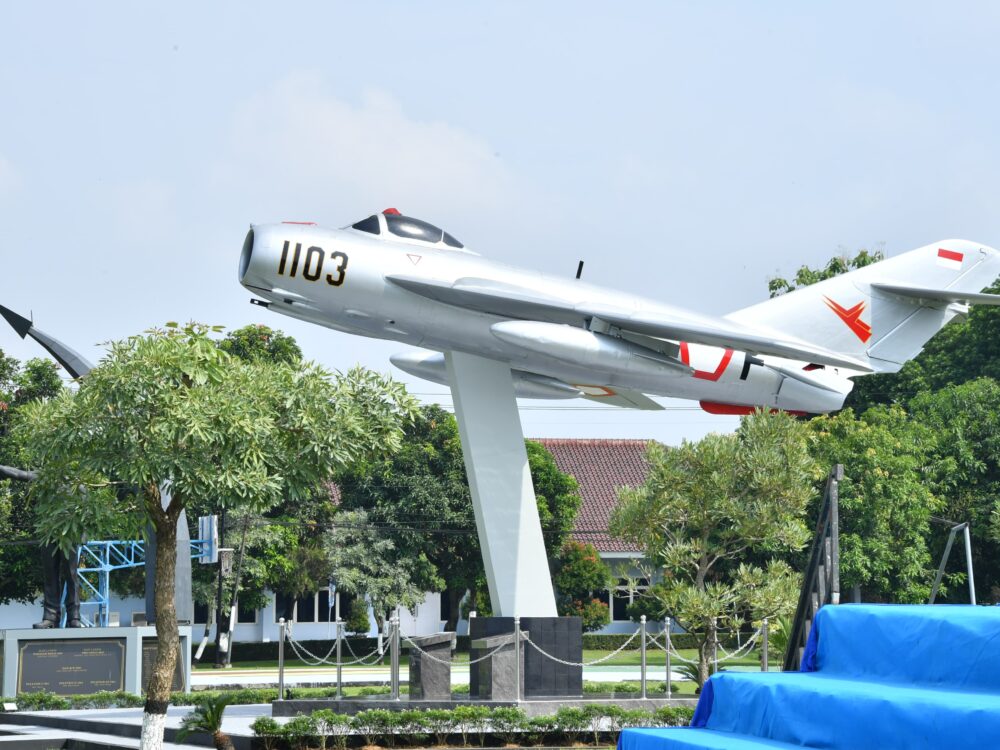 Monumen MiG-17 Fresco Jadi Pengingat Sejarah Pengabdian TNI AU Jaga Kedaulatan Udara
