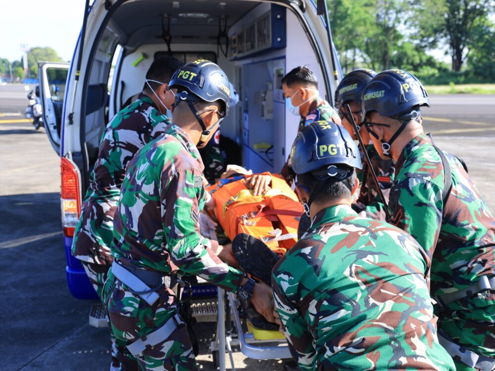 Latihan Sikatan Daya 2026 Asah Kesiapan SAR dan Evakuasi Medis Udara Kodau II
