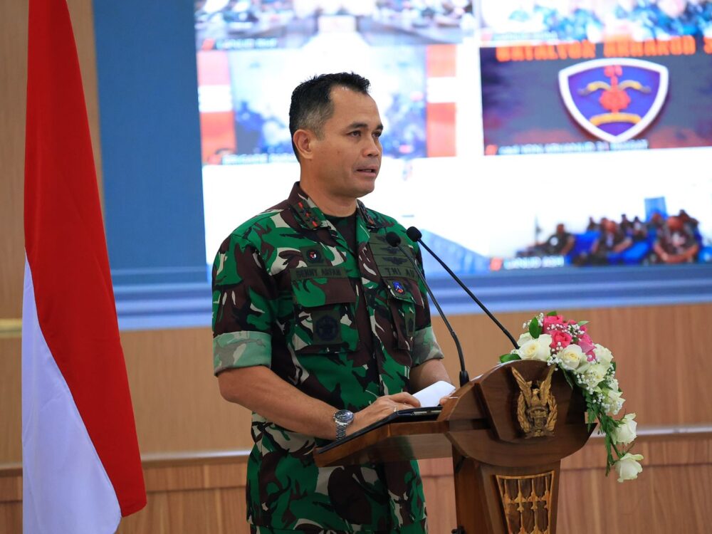 Kodiklatau Sosialisasikan Doktrin Swa Bhuwana Paksa 2025 untuk Perkuat Kesamaan Persepsi Personel TNI AU