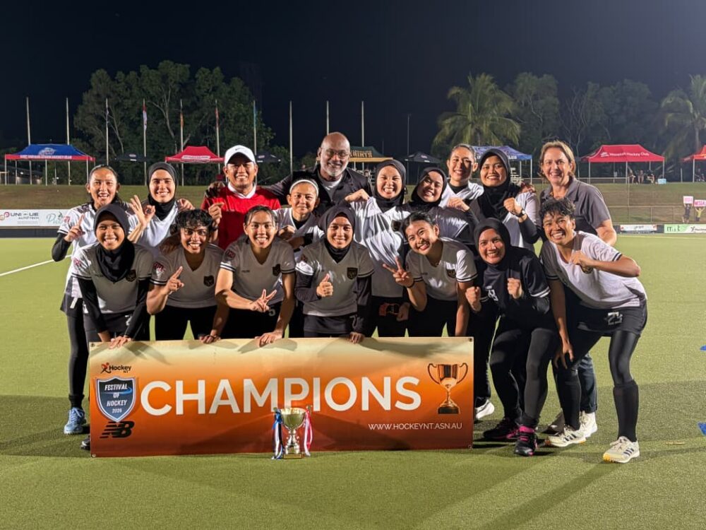 Prajurit TNI AU Bawa Timnas Hoki Putri Indonesia Juarai Northern Territory Australia Cup
