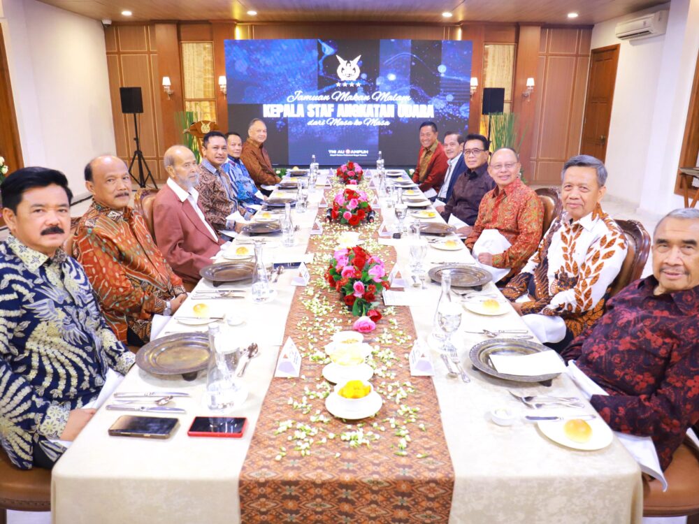 Silaturahmi Lintas Generasi Perkuat Kesinambungan Kepemimpinan TNI AU