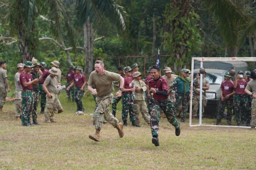 TNI AD dan US Army Adu Seru di Culture Day Latma Ksatria Warrior