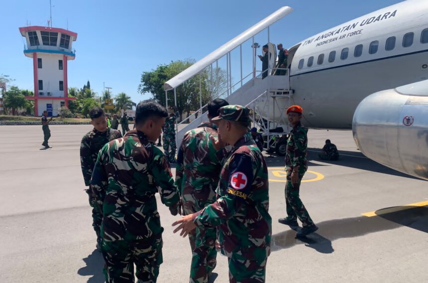 TNI AU Perkuat Misi Kemanusiaan dengan Kerahkan Nakes ke NTT