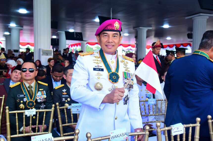 Pangkormar Hadiri Detik-Detik Proklamasi HUT ke-81 RI di Istana