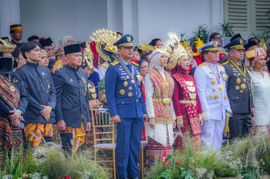 KASAU Hadiri Detik-Detik Proklamasi HUT ke-81 Kemerdekaan RI