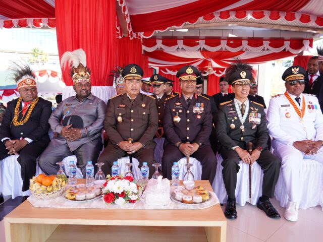 Pangdam XVIII/Kasuari Hadiri Upacara HUT ke-81 RI di Papua Barat
