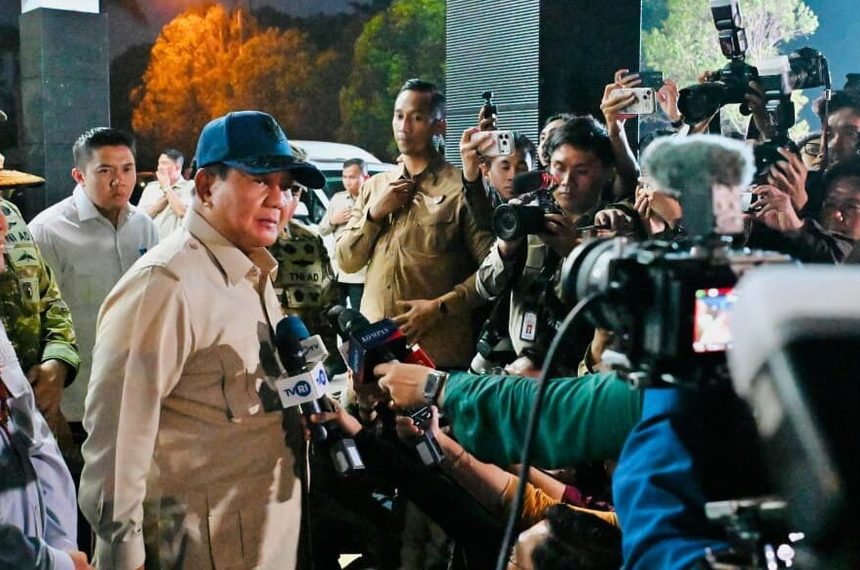 Presiden Prabowo “Perkuat” Penanganan dan Penegakan Hukum Karhutla