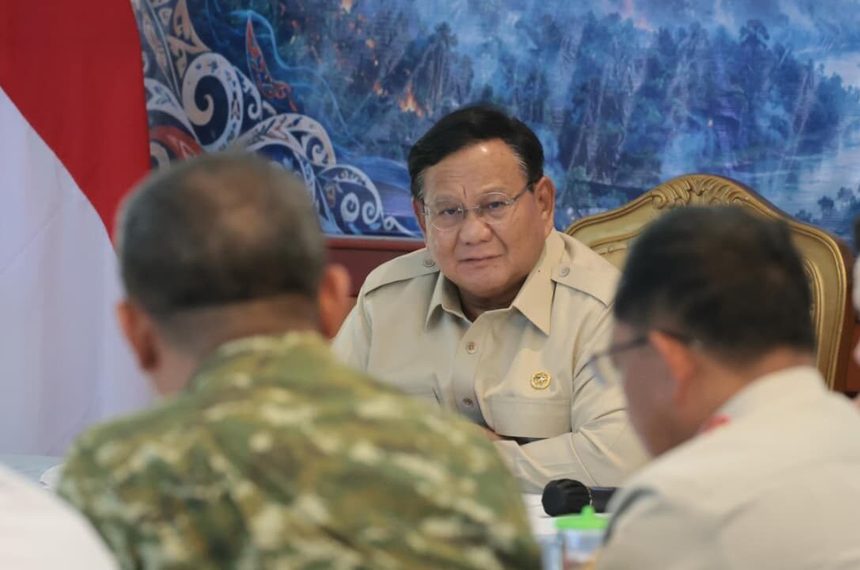 Prabowo Perkuat Pemadaman dan Pencegahan Karhutla Kalteng