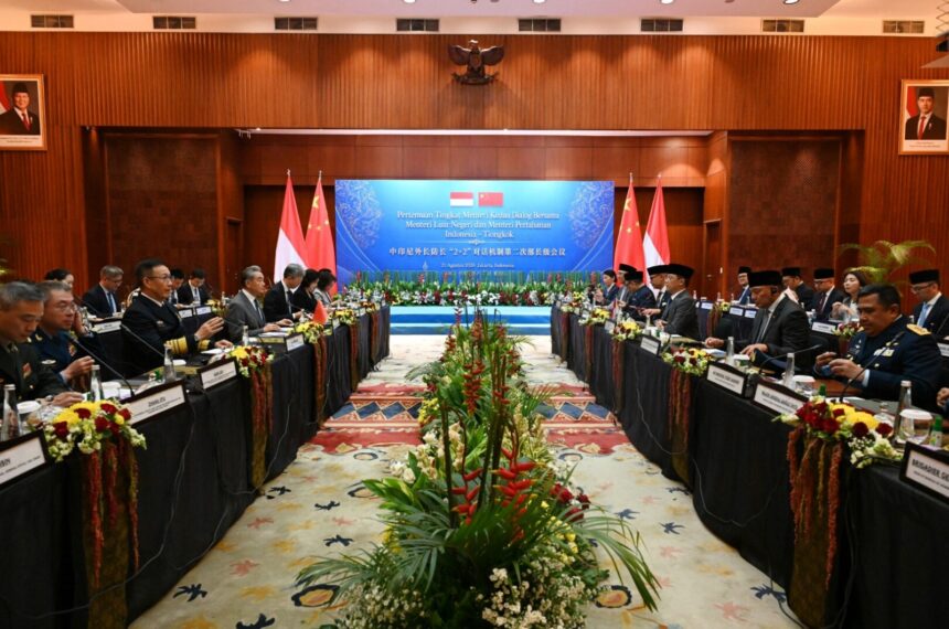 Dialog 2+2 RI-Tiongkok Bahas Perdamaian hingga Laut China Selatan