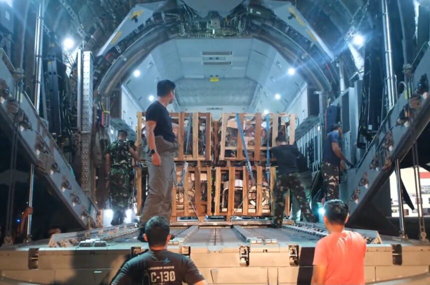 TNI AU Kerahkan Airbus A400M Angkut 22 Ton Logistik Karhutla