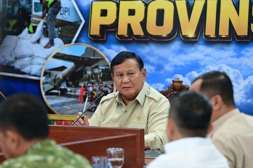 Presiden Prabowo Pastikan Karhutla Riau Dituntaskan, 15.000 Hektare “Ditangani”