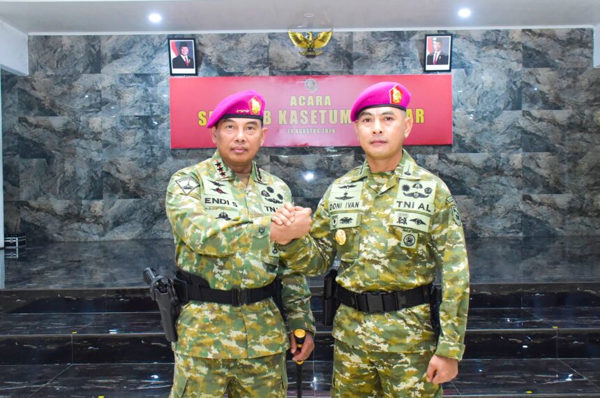 Sertijab Kasetum Kormar, Pangkormar Tekankan “Kesinambungan Organisasi”