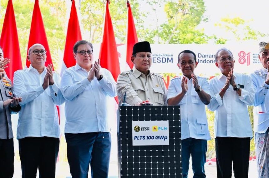 Prabowo: “PLTS 100 GWp Perkuat Kemandirian Energi Nasional”