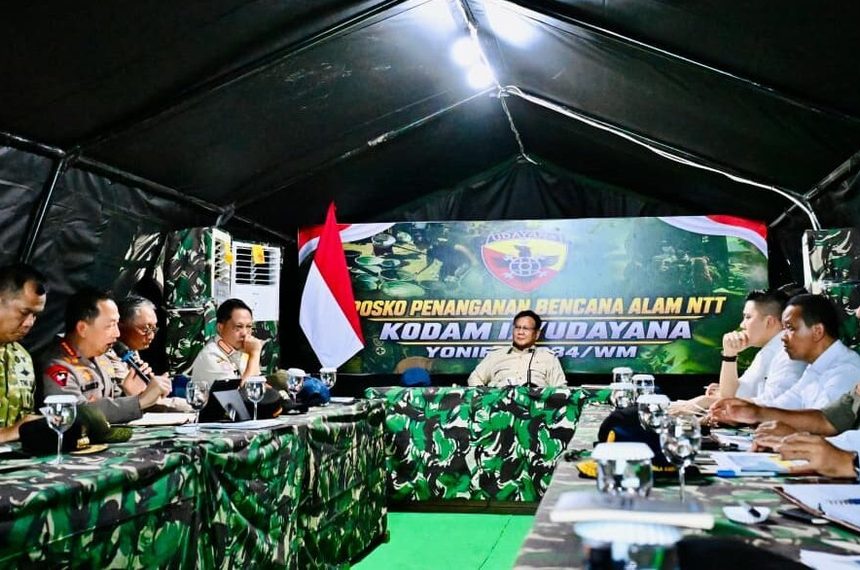 Prabowo Dorong Desalinasi, PLTS, dan Ekonomi NTT Pascagempa