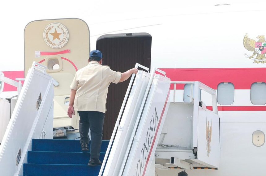 Presiden Prabowo Bertolak ke Jombang, Buka Muktamar ke-35 NU