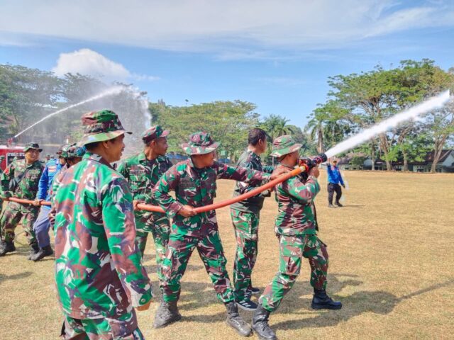 Penanganan Kebakaran, Kodam XVIII/Kasuari Perkuat Edukasi Masyarakat