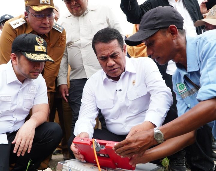3.233 Hektare Sawah Lamongan Berhasil Diselamatkan dari El Nino