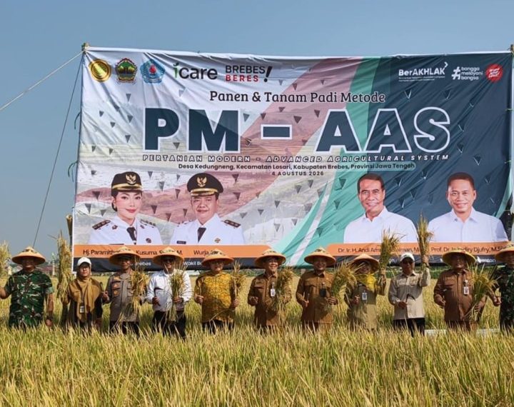 Mentan Amran Dorong Pertanian Modern, Panen Tembus 10 Ton