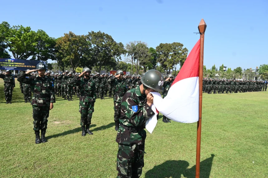 885 Siswa Semaba PK TNI AU Angkatan ke-58 Resmi Mulai Pendidikan