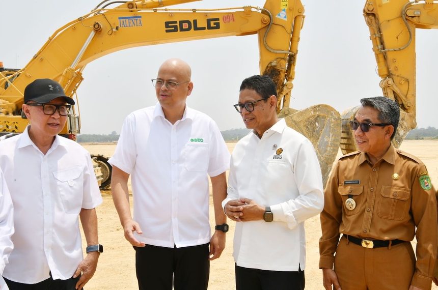 Wamen ESDM Resmikan Proyek Gasifikasi Batubara di Kutai Timur