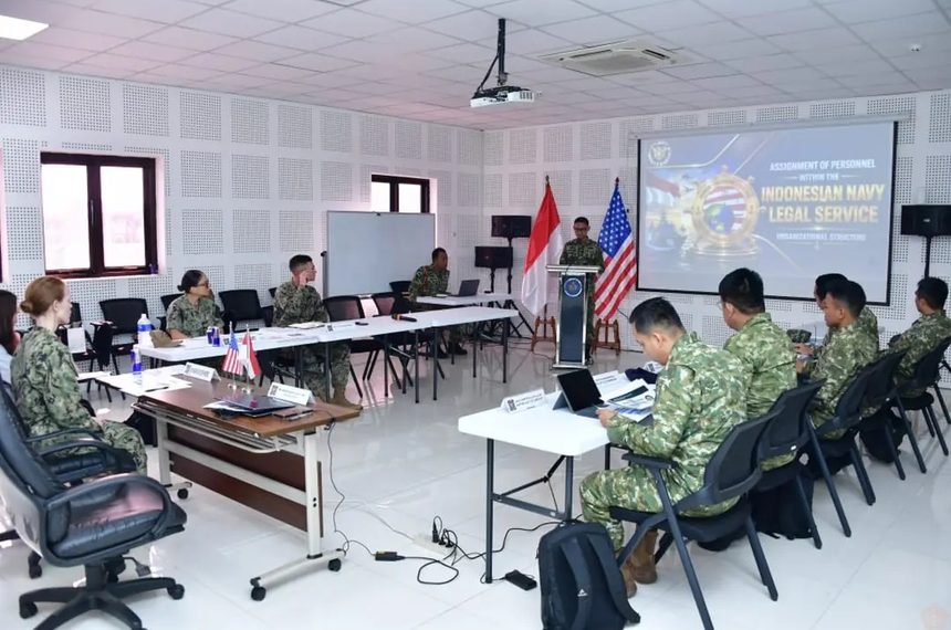 Latgabma Super Garuda Shield 2026, TNI AL dan US Navy Bahas Hukum dan Kesehatan