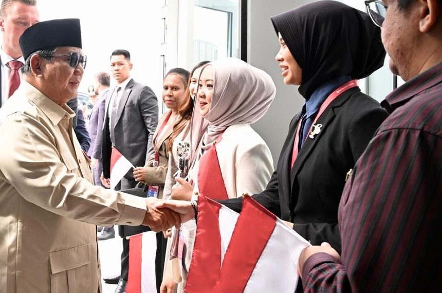 Mahasiswa Indonesia “Sambut Hangat” Presiden Prabowo di Vladivostok