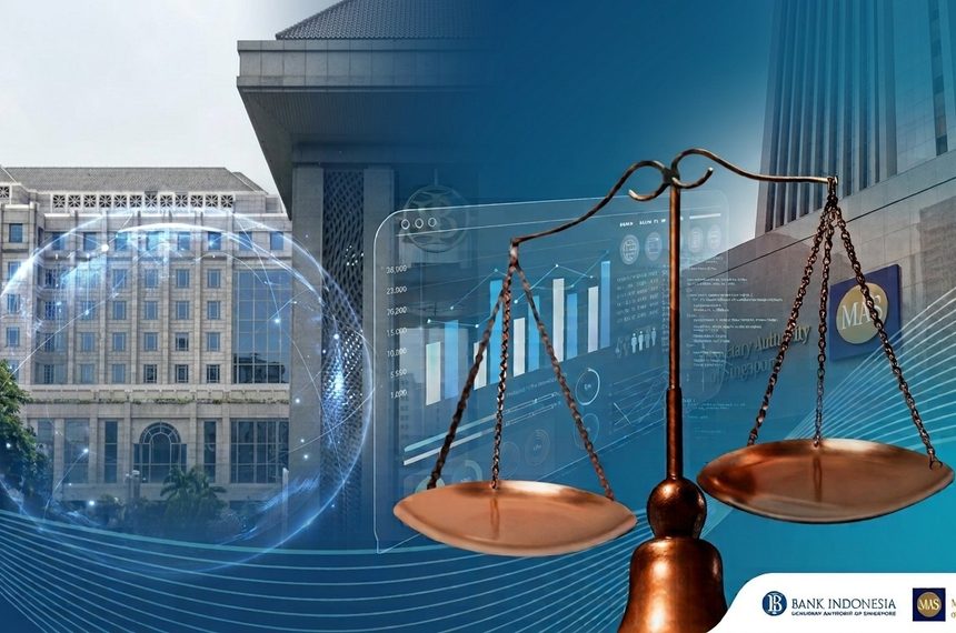 BI dan MAS Implementasikan Transaksi Bilateral Mata Uang Lokal