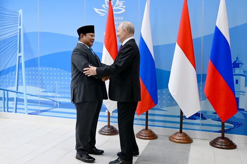 Presiden Putin: “Indonesia Mitra Kunci Rusia di Kawasan Asia Pasifik”