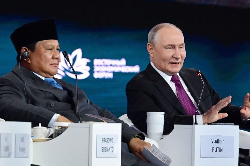 Sebagai Tamu Kehormatan, Prabowo: “Pasifik Bukan Pemisah, tapi Jalan Raya Indonesia-Rusia”