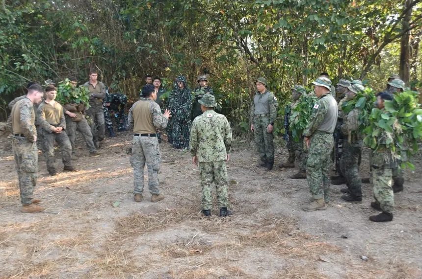SGS 2026, Marinir Indonesia Latihan Menembak Malam dan Scout Live Fire