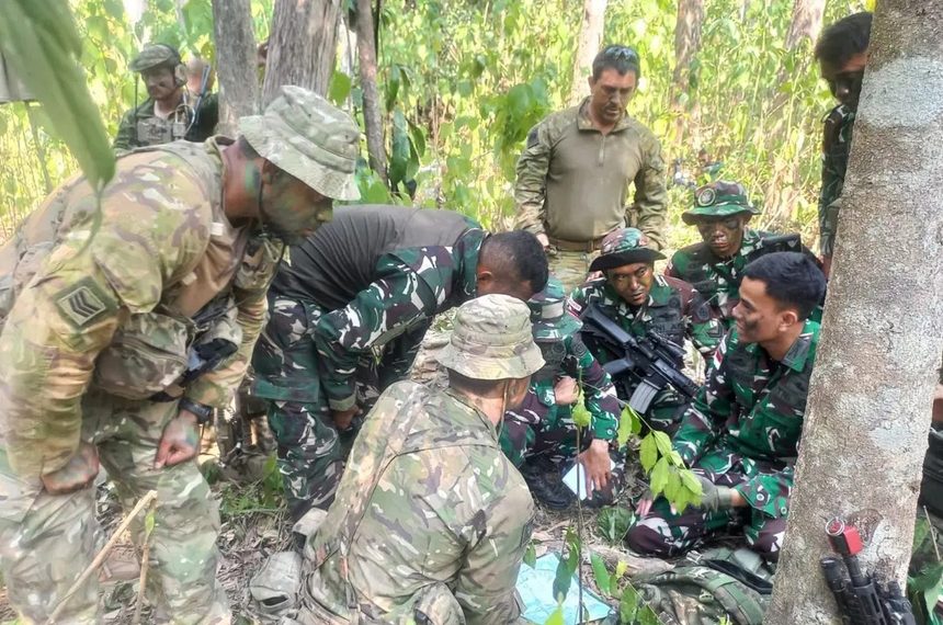 Airborne SGS 2026 Lanjutkan Operasi Jungle FTX di Baturaja