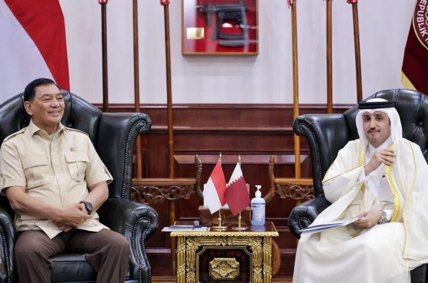 Menhan RI dan Dubes Qatar Bahas Tindak “Lanjut Kerja Sama Pertahanan”
