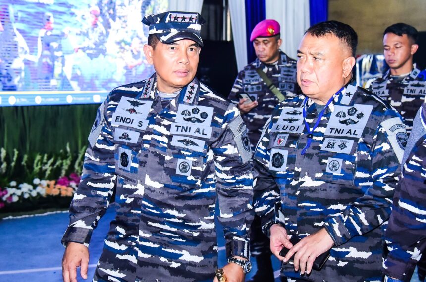 Pangkormar Hadiri Aksi Aku Cinta Laut dalam HUT ke-81 TNI AL di Jakarta
