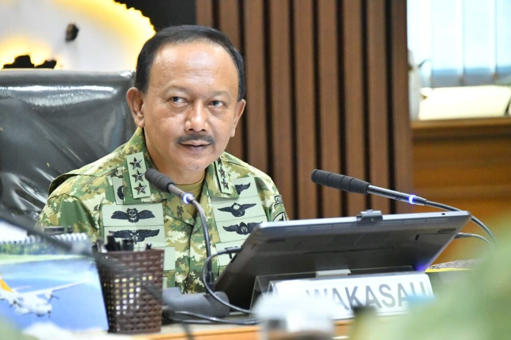 Wakasau Pimpin Rakor Pemenuhan Kebutuhan Personel TNI AU 2026–2029