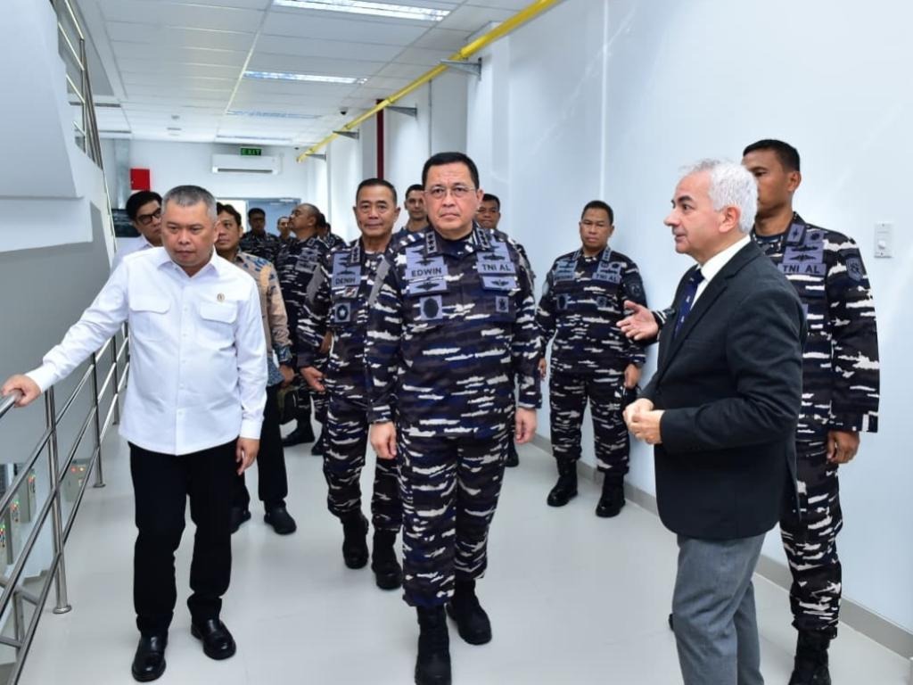 Wakasal Resmikan Fire Fighting Training Center Standar Internasional di Koarmada II