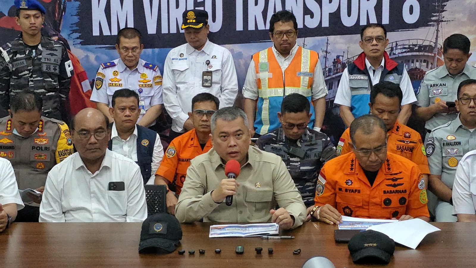Menhub Dudy: “108 Penumpang Selamat KMP Virgo Transport 8 Ditemukan”