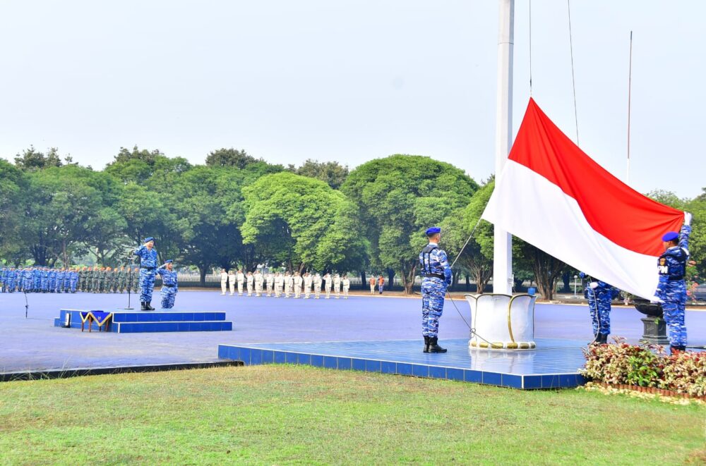 Upacara di Mabesau, Kapusgeosau Tekankan Kesehatan, Keselamatan, dan Kesiapsiagaan