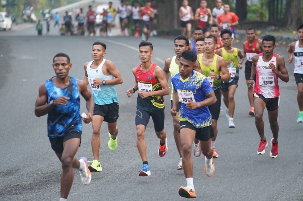 4.000 Peserta Ikuti Fun Run 5K Kodam XVIII/Kasuari Sambut HUT ke-81 TNI
