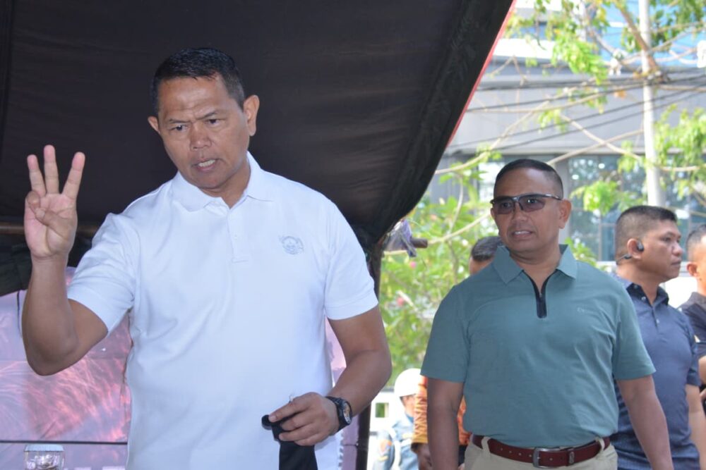 Kas Kormar Berikan Motivasi Peserta Dragon Boat Piala Panglima TNI