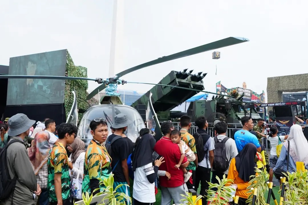 Tank Leopard hingga Caracal Dipamerkan, TNI Fair 2026 di Monas